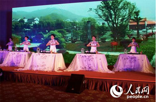 中國美麗鄉村·平利女?huà)z茶推介活動(dòng)在天津舉行